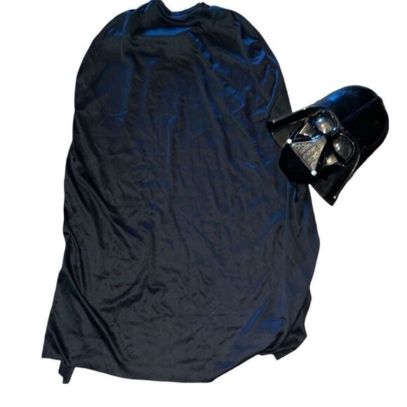 Halloween Boys Mask Darth Vader Costume Size 8-10 Year Old - Picture 2 of 3